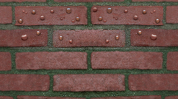 How to seal a brick wall